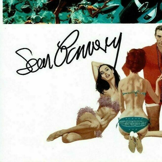 Sean Connery Signed 16X12 Photo JAMES BOND  Beckett Authentication FULL LOA (A)