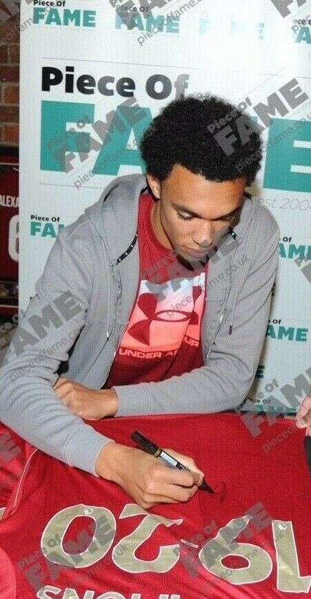 Trent Alexander-Arnold Signed Liverpool FC Shirt Amazing PROOF