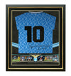 Paul Gascoigne Signed Lazio Shirt WITH PROOF Very RARE Shirt AFTAL COA (FTO)