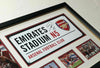 Pierre-Emerick Aubameyang SIGNED & FRAMED Arsenal F.C. Street Sign AFTAL COA (A)