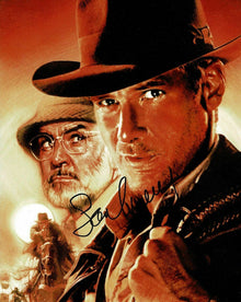  Sean Connery Signed 14X12 Photo Indiana Jones Beckett Authentication FULL LOA