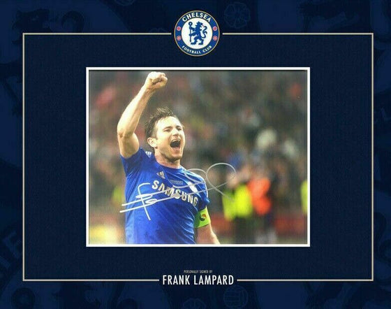 Frank Lampard Signed 10X8 Photo Chelsea F.C. Genuine Signature AFTAL COA
