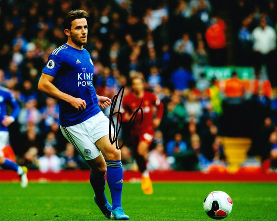 Ben Chillwell Signed 10X8 Photo Leicester City & England AFTAL COA (B)