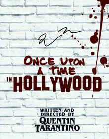  Quentin Tarantino Signed 11X14 Photo Once Upon A Time In Hollywood COA (A)
