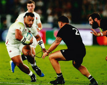  Billy Vunipola Signed 10X8 Photo Saracens & ENGLAND RUGBY AFTAL COA (D)