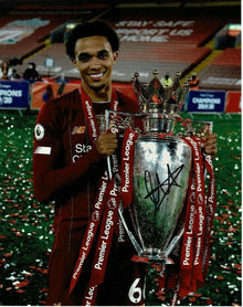  Trent Alexander-Arnold Signed 11x14 Photo Liverpool FC PROOF AFTAL COA (Z)