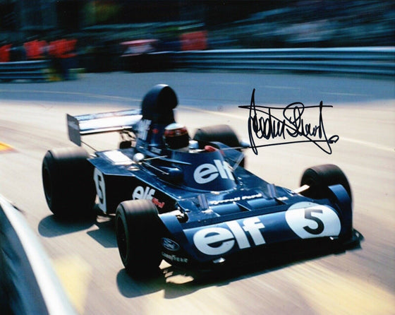 Jackie Stewart Signed 10X8 Photo Genuine AUTOGRAPH Formula One Legend (3520)