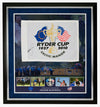 Greame McDowell SIGNED & Framed 2010 Ryder Cup PIN FLAG AFTAL COA