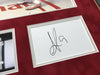 Pierre-Emerick Aubameyang & Alexandre Lacazette SIGNED FRAMED Photo Mount FA CUP