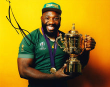  Tendai Mtawarira Signed 10X8 Photo SPRINGBOKS South Africa AFTAL COA (A)