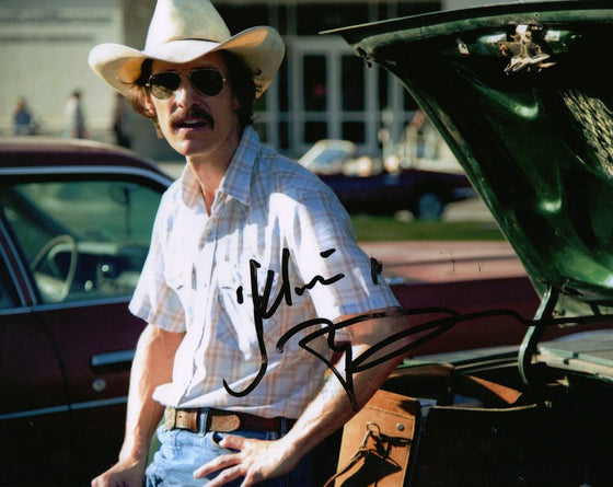 Matthew Mcconaughey Signed 10X8 Photo Dallas Buyers Club'  AFTAL COA (7227)