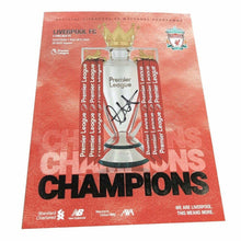  Trent Alexander-Arnold Signed Premier League CHAMPIONS Programme AFTAL COA