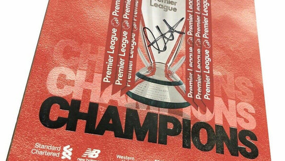 Trent Alexander-Arnold Signed Premier League CHAMPIONS Programme AFTAL COA