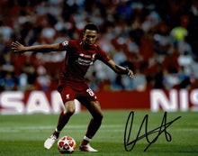  Trent Alexander-Arnold Signed 10X8 Liverpool Champions League  AFTAL COA (1163)