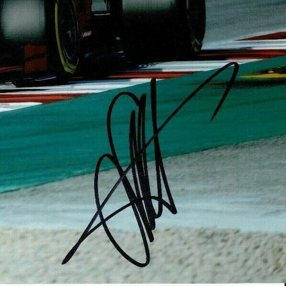 Sebastian Vettel Signed 12X8 Photo FORMULA 1 Ferrari Genuine AFTAL COA (3572)
