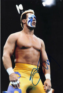  STING  SIGNED 10X8 PHOTO AUTOGRAPH WWE SURFER STING WCW AFTAL COA (7072)