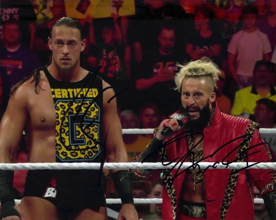 Enzo Amore & BIG CASS Signed 10X8 Photo WWE AFTAL COA (7058)