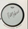 Mick Fleetwood Signed DrumSkin Fleetwood Mac Display AFTAL COA (B)