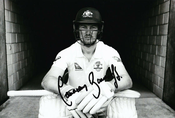 Cameron Bancroft Signed 12X8 Photo Cricket Australia AFTAL COA (2652)