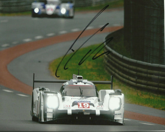 Nico HULKENBERG SIGNED 10X8 Photo Autograph Le Mans 24hr Winner AFTAL COA (3527)