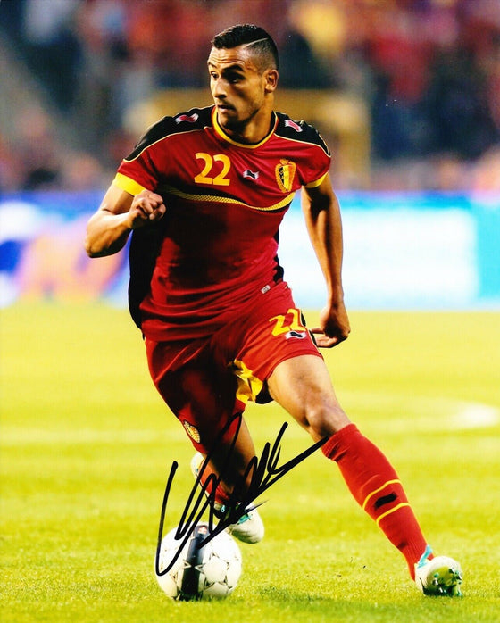 Nacer Chadli Signed 10X8 Photo Belgium AFTAL COA (A)