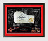 Anthony Joshua FRAMED & SIGNED Boxing Glove WITH EXACT Proof AFTAL COA (B)