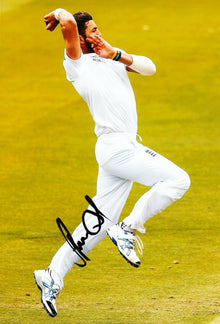  Liam Plunkett Signed 12X8 Photo 2019 England CRICKET AFTAL COA (2663)