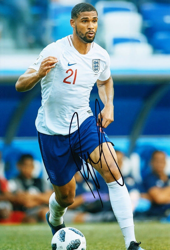 Ruben Loftus-Cheek Signed 12X8 Photo ENGLAND WORLD CUP 2018 AFTAL COA (9026)