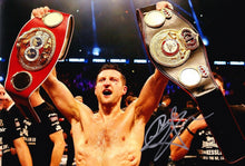  Carl Froch SIGNED 12X8 Photo World Champion AFTAL COA (C)