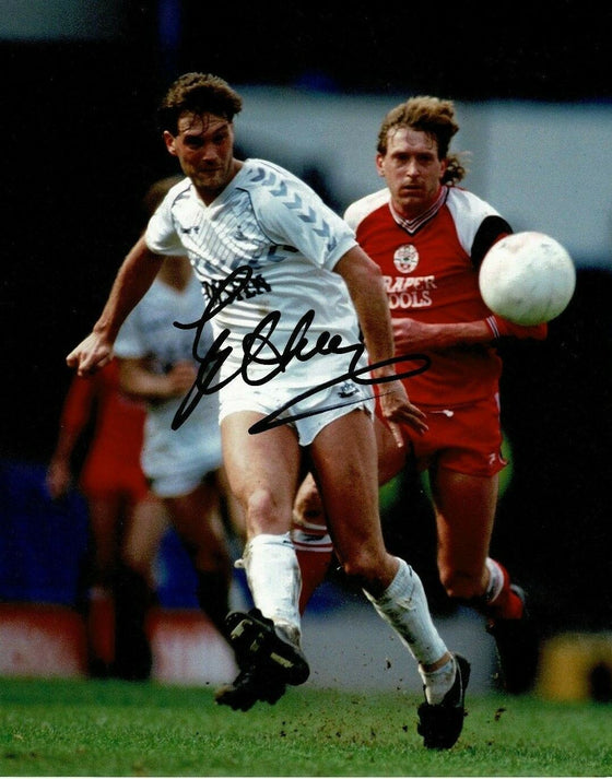 GLENN HODDLE SIGNED 10X8 Photo AUTOGRAPH Tottenham Hotspur AFTAL COA (1178)