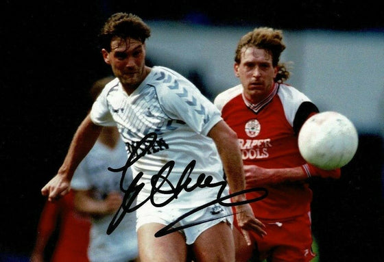 GLENN HODDLE SIGNED 10X8 Photo AUTOGRAPH Tottenham Hotspur AFTAL COA (1178)