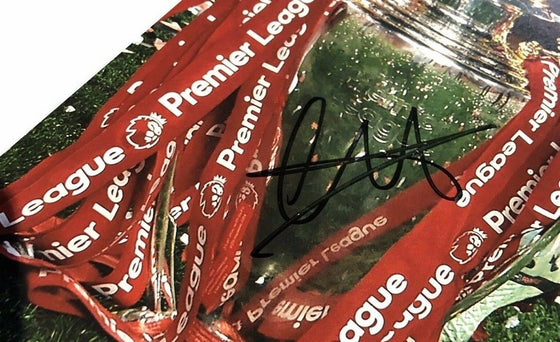 Trent Alexander-Arnold Signed 16X12 Premier League Trophy Photo AFTAL COA (C)