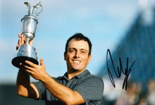  Francesco Molinari Signed 12X8 PHOTO Open Championship AFTAL COA (A)