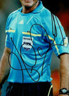 Howard Webb Signed 12X8 Photo GENUINE Referee World Cup AFTAL COA (1827)
