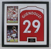 Matteo Guendouzi SIGNED & FRAMED Arsenal F.C. Shirt AFTAL COA