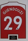 Matteo Guendouzi SIGNED & FRAMED Arsenal F.C. Shirt AFTAL COA