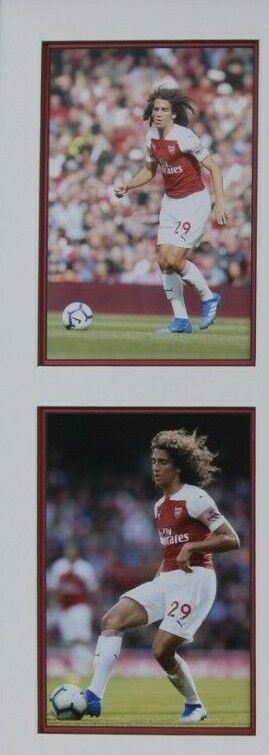 Matteo Guendouzi SIGNED & FRAMED Arsenal F.C. Shirt AFTAL COA