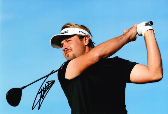 Victor Dubuisson Signed 12X8 Photo Genuine Autograph AFTAL COA (A)