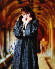 Shirley Henderson SIGNED 10X8 Photo Harry Potter Moaning Myrtle AFTAL COA (B)