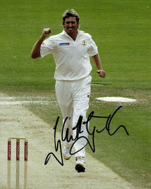  Glenn McGrath Signed 10X8 Photo ASHES Cricket World Cup Australia AFTAL COA (B)