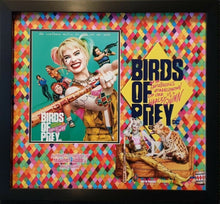  Margot ROBBIE Signed Framed 11X14 Photo MOUNT DISPLAY Birds Of Prey COA AFTAL (B