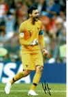 Hugo Lloris SIGNED 12X8 Photo France 2018 World Cup Trophy Genuine AFTAL COA (C)