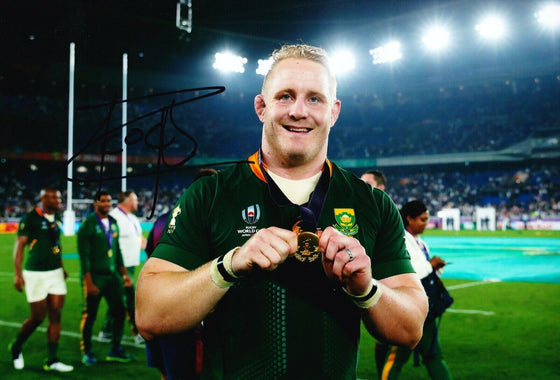 Vincent Koch Signed 12X8 Photo SPRINGBOKS South Africa AFTAL COA (C)