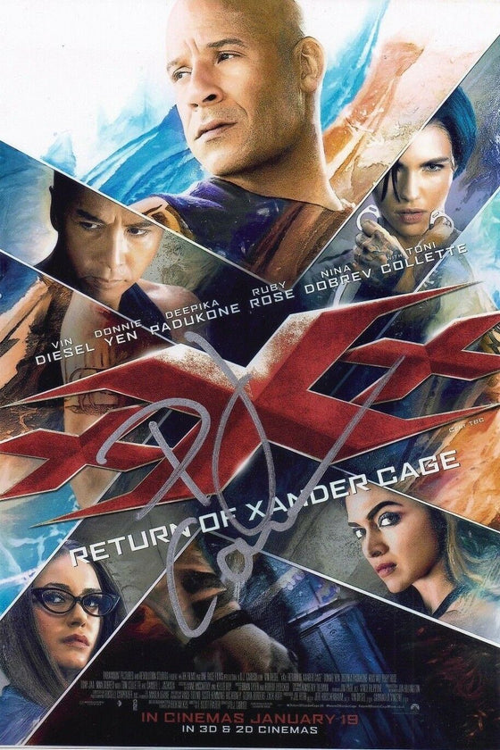 D. J. Caruso Signed 10X8 Photo xXx: Return of Xander Cage AFTAL COA (7324)