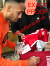 Pierre-Emerick Aubameyang & Henrikh Mkhitaryan SIGNED & FRAMED Arsenal F.C. Sign