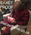 Floyd Mayweather Signed TMT Boxing Boot With Proof Signed In New York City AFTAL