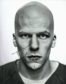  Jesse Eisenberg SIGNED 10X8 Photo Batman v Superman AFTAL COA (5394)