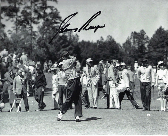 Gary Player Signed 10X8 Photo 9 Time Major Winner AFTAL COA (3043)