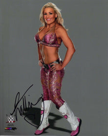  Natalya Neidhart Signed 10X8 Photo WWE WWF Genuine Signature AFTAL COA (7036)