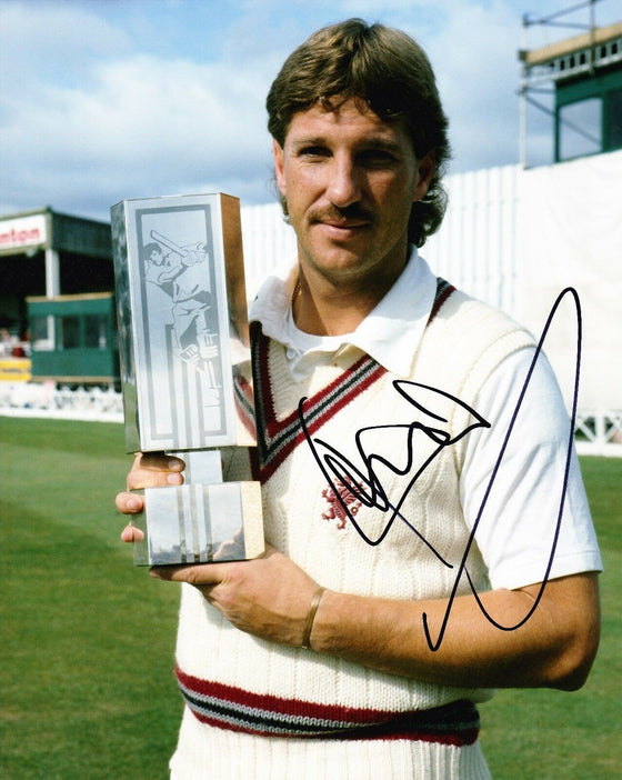 Ian Botham Signed 10X8 Photo England Cricket Legend AFTAL COA (2539)
